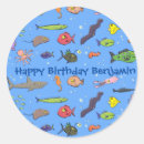 Recherche de motif de poissons autocollants Mignon