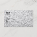 Recherche de froissé cartes visite Papier