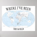 Zoek naar wereld kaart posters Reizen