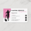 Recherche de peinture rose cartes visite Brosse