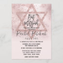 Recherche de rose et noir bar bat mitzvah invitations Pour tous