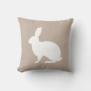 Recherche de silhouette de lapin coussins Toute personne