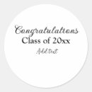 Zoek naar felicitaties stickers Klasse van 20xx