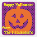 Zoek naar oranje stippen stickers Halloween