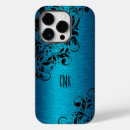 Recherche de bleu turquoise s iphone coques Monogramme