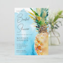 Recherche de ananas bleu invitations Élégant
