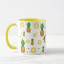 Zoek naar tropische ananas mokken Vers
