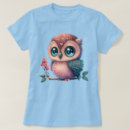 Zoek naar uil cartoon tshirts Vogel