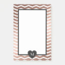 Recherche de zig zag post its Rose