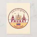 Recherche de phuket thaïlande cartes postales Voyage vintage rétro