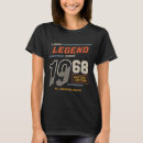 Zoek naar légende 1968 tshirts Geboren in 1968