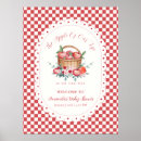Zoek naar rode appel posters Herfst baby shower