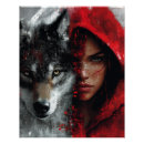 Recherche de riding posters Chapeau rouge