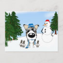 Zoek naar winter briefkaarten Sneeuwman