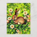 Recherche de lapin vintage cartes postales Botanique