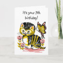 Recherche de vintage de chaton anniversaire cartes Pour enfants
