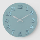 Recherche de pastel bleu horloges Élégant