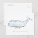Recherche de baleine bleue cartes postales Plage