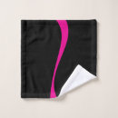 Recherche de hot pink bain serviettes Noir