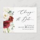 Recherche de fleurs rouges et blanches cartes postales Pour tous