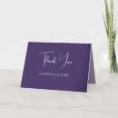 Recherche de lavender remerciements cartes Simple