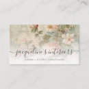 Recherche de floral vintage cartes visite Boss