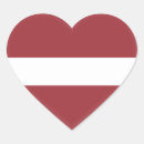 Recherche de letton autocollants Drapeaux du monde