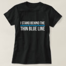 Recherche de blue line mince vêtements Cannette de fil
