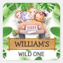 Recherche de safari jungle autocollants Safari 1er anniversaire
