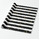 Recherche de points noirs blancs papier cadeau Élégant