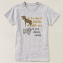 Zoek naar giraf tshirts Humor