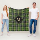 Recherche de tartan vert couvertures plaids Rustique