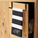 Recherche de motif noir et blanc cuisine linges Moderne