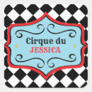 Recherche de vintage circus autocollants Carnaval