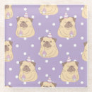 Recherche de carlin dessous de verres Adorable