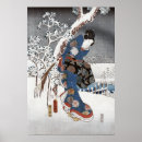 Recherche de kunisada posters Neige