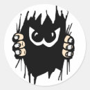 Zoek naar rode ogen stickers Monsters