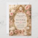 Recherche de floral baroque français invitations Mariée