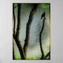 Recherche de oiseau abstrait posters Vert