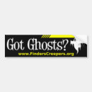 Recherche de chasseurs fantôme voiture autocollants Investigateur