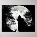 Recherche de noir loups posters Lune