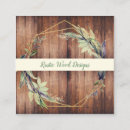 Zoek naar rustic wood visitekaartjes Hout