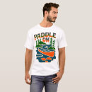 Recherche de canoë tshirts Rétro