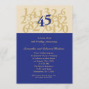 Recherche de 45 ans invitations Célébration