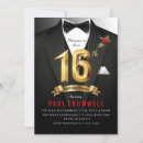 Recherche de 16 ans invitations Élégant