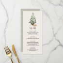 Recherche de de noël menus Aquarelle