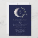 Recherche de bleu de minuit invitations Mystique