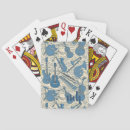 Recherche de instrument musique de jeux de cartes Bleu