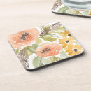 Recherche de botanique dessous de verres Florales
