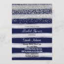 Recherche de silver bridal shower invitations Aquarelle
